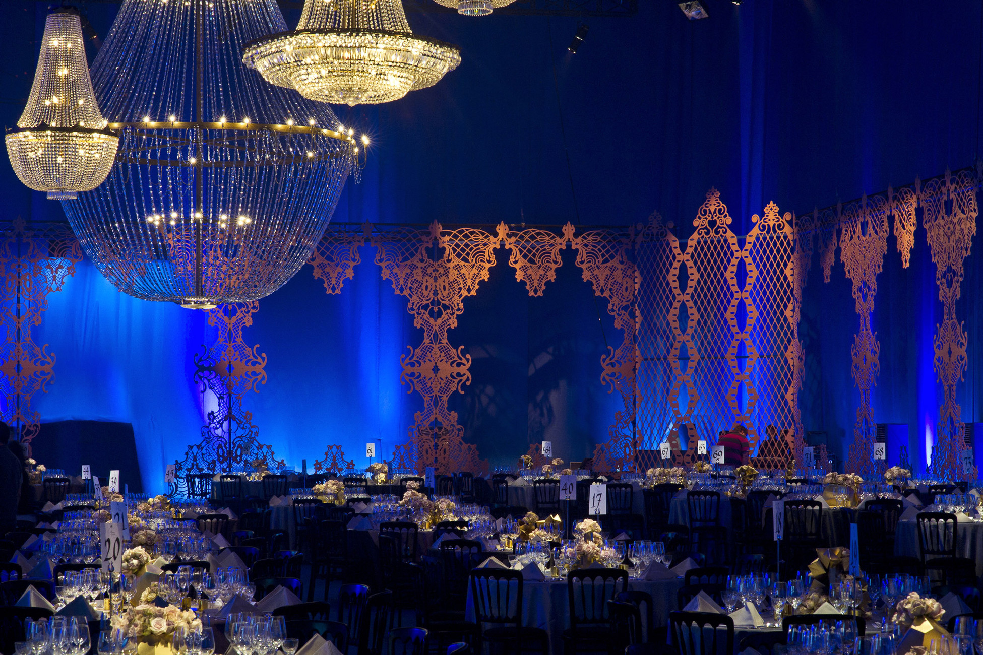Grey Goose Winter Ball to benefit the Elton John AIDS Foundation, TSO Warehouse, London