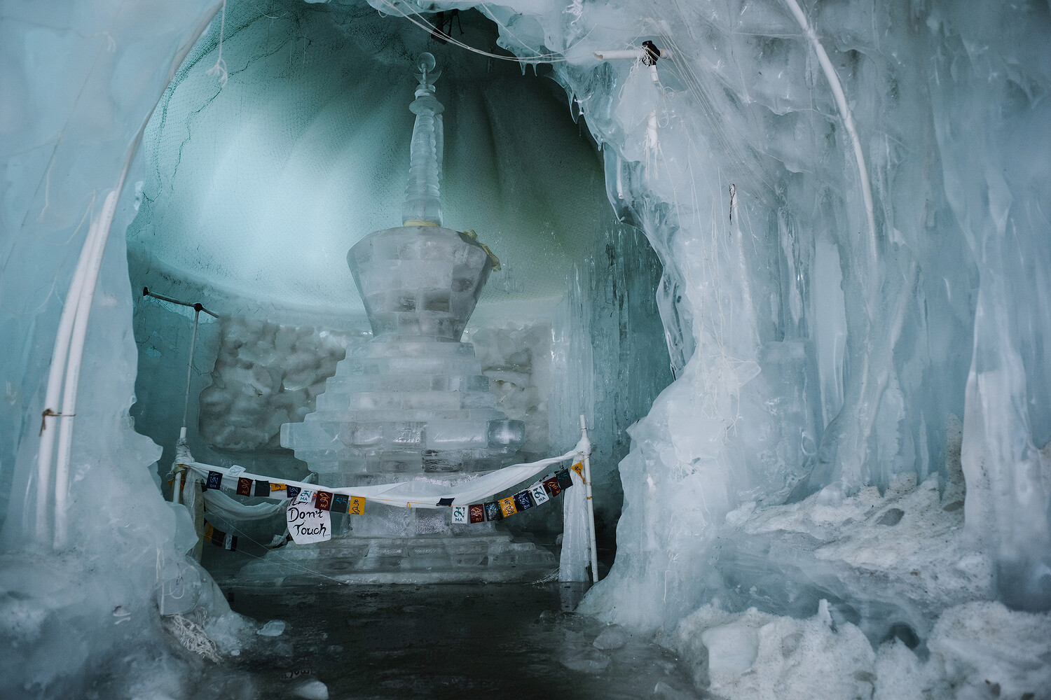 The Ice Stupas