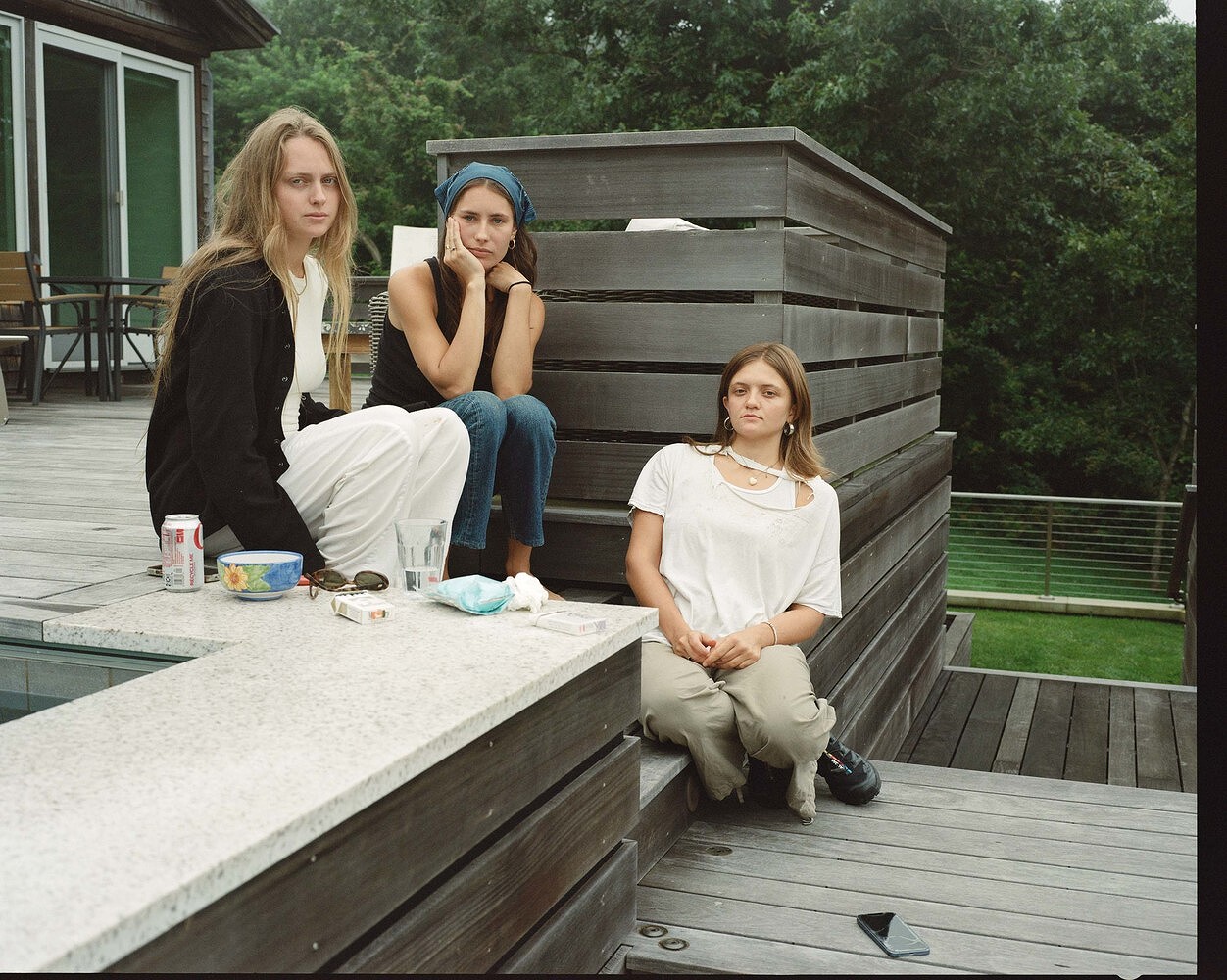 Frankie, Caroline, Maia, Justine