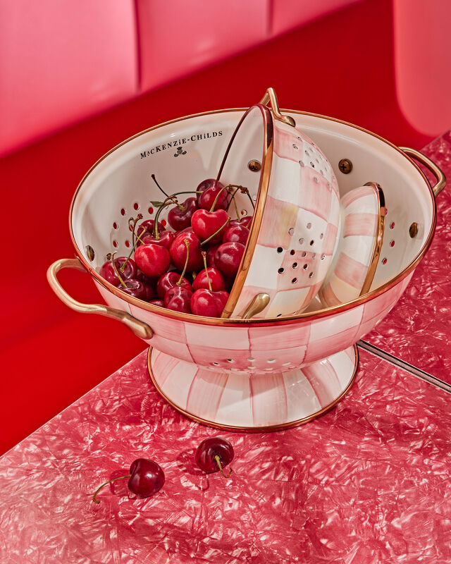 MacKenzie-Childs, “Rosy Check”