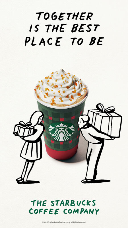 PEDEN+MUNK and Geoff McFetridge for Starbucks’ Drawn This Way Campaign