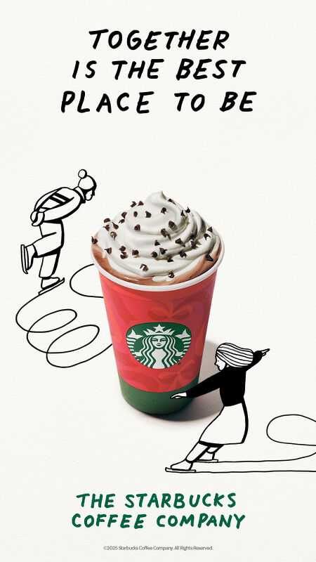 PEDEN+MUNK and Geoff McFetridge for Starbucks’ Drawn This Way Campaign