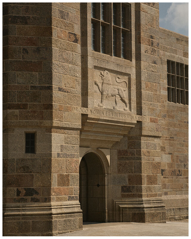 Holiday Magazine, Castle Drogo