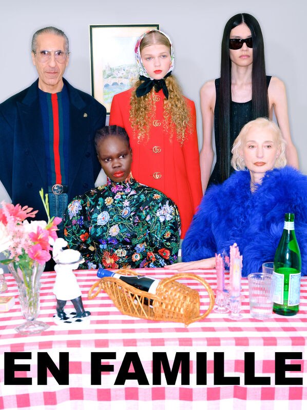 TANK Magazine x Gucci