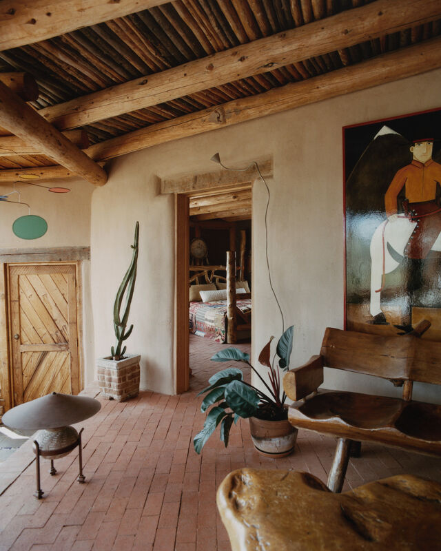 Earthship in Toas, World of Interiors